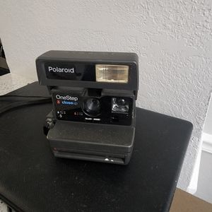 Polaroid onestep closeup vintage camera